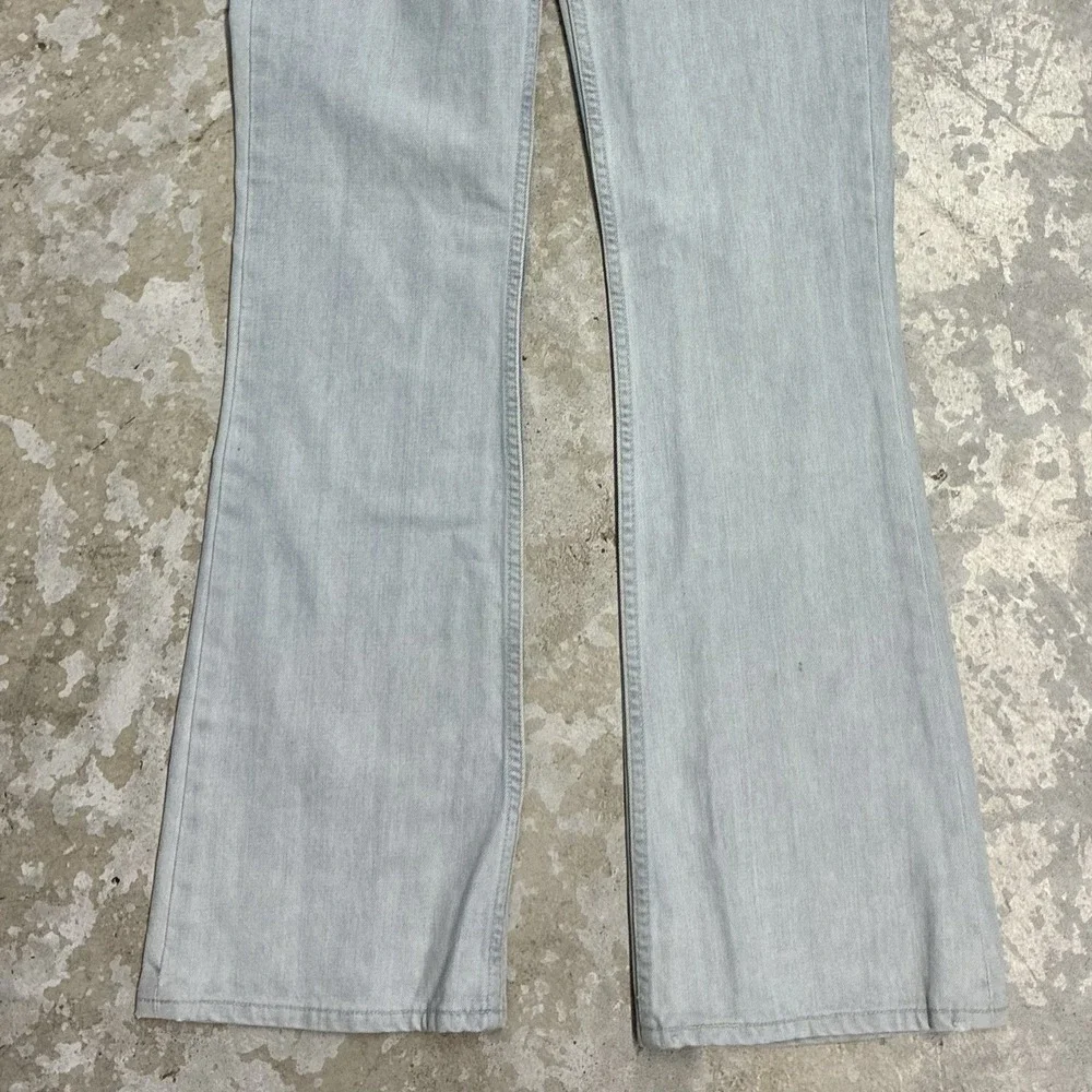 Vintage Levis 525 04 Jeans Mens 30x34 Blue Bootcut Light Wash Denim Fits 28x33